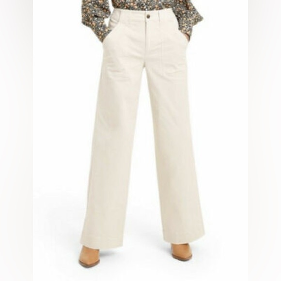 Nili Lotan Pants - Nili Lotan Wide Leg High Rise Pants